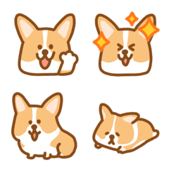 Cute corgi Emoji