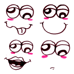 Cute funny emoji Vol.39