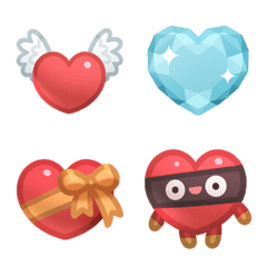 Lots of hearts!