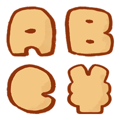 The Emoji of nostalgic "cookiemoji"