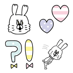 Pearl rabbit! emoji