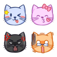 The Cloudy Cats Emoji