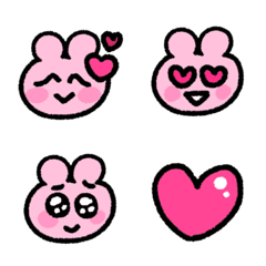 Pink bears emoji