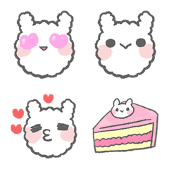 rabbit mochi emoji 1