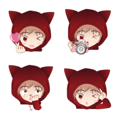 Mimi in the red hood emoji