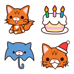 Cat's RAI-chan Illustration Emoji.2nd