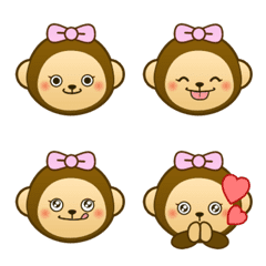 Monkey monkey Emoji vol.3