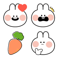 The Tiny rabbit emoji