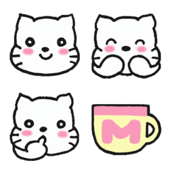 Kitten Macaron Emoji