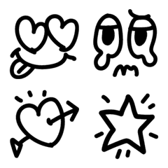 THE MONOTONE emoji