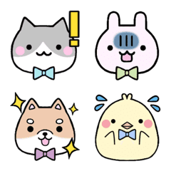 Seven animals emoji