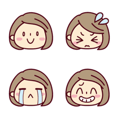 Many many girls! Emoji [short bob]1
