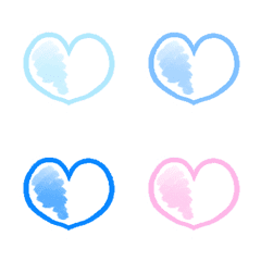 Heart pattern pallet