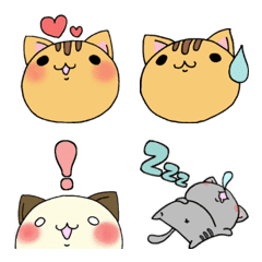 Negative cats emoji