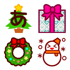 Christmas emoji (Japanese)