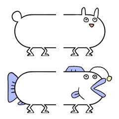 Combination animals from Japan