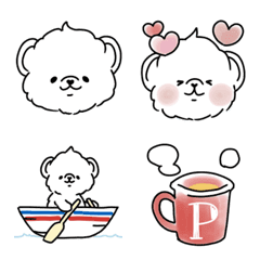 Polar bear emoji 1