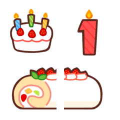 Birthday Emoji Set