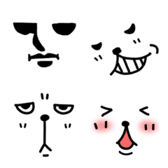 Emoji of various expressions