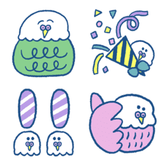 Metabolic emoji parakeet
