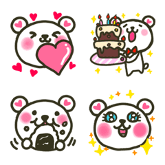 Lovely bear Shirokumakuma Emoji