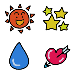 Weather and often use symbol Emoji