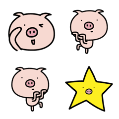 emoji pig