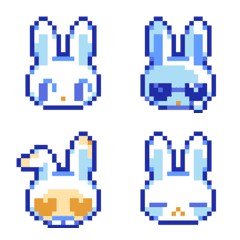 Cute Pixel Rabbit "PIKI"