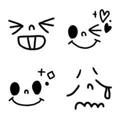 Monochrome decorated letter