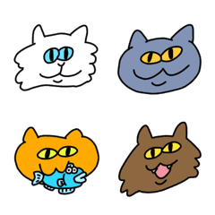 Various cat EMOJI