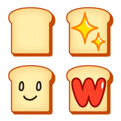 Emoji of bread