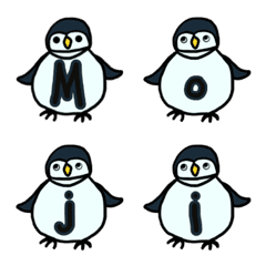 Cute Panguins Emoji 2