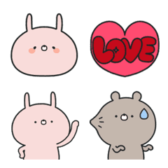 Sticker for a sweetheart (Rabbit)Emoji