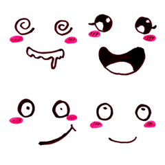 Cute funny emoji Vol.65