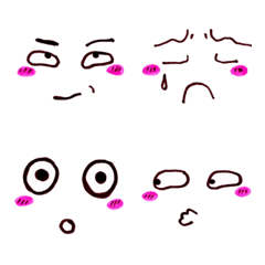 Cute funny emoji Vol.67