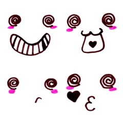 Cute funny emoji Vol.71