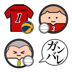 Volleyball do you like?(emoji ver)