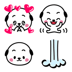 Round face puppy - Emoji