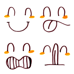 Cute funny emoji Vol.74