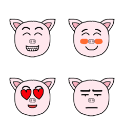 pink pig emoji