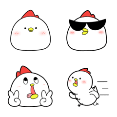 Very fine chicken "Kokeko" Emoji