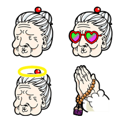 Grandmother-chan emoji