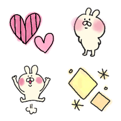 cute rabbits Emoji 