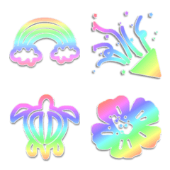 Rainbow color emoji