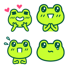 Emoji Kerokero frog
