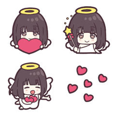 kurumi-chan Emoji 8 - Angel Ver.