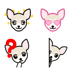 Emoji of Chihuahua Dog "Macaron"