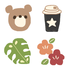 cute and colorful Emoji