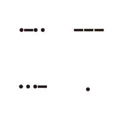 Morse Code Abc 123 Line Emoji Line Store