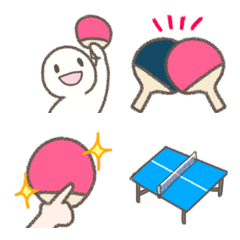 Table tennis emoji